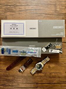 SEIKO プロスペックス アルピニスト SBDC091 タイコノート　デイトジャスト　ジュビリー　コンビ　グリーン文字盤