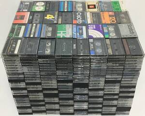 ★☆シ589 中古 カセットテープ 大量 800本 まとめ売り SONY TDK maxell DENON Scotch BASF HITACHI COLUMBIA TOSHIBA coop That