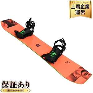 【引取限定】BATALEON バタレオン WALLIE ウォーリー スノーボード 148cm 2019-2020 LINK ビンディング 付き スノボ 中古 訳有 直 Y9284968