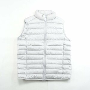 中古 2018年頃 UNIQLO ウルトラライト ダウンベスト 311-172979 メンズLサイズ インナー ユニクロ