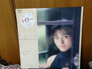 LPレコード　小泉今日子　「ライアー　LIAR」　SJX-30300