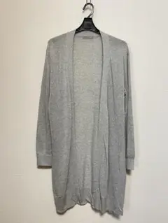 美品/Theory luxe/ロングカーディガン/38/GRAY