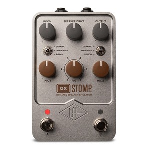 Universal Audio UAFX OX Stomp Dynamic Speaker Emulator スピーカーエミュレーター アンプシミュレーター