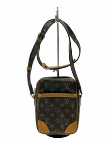 LOUIS VUITTON◆Louis Vuitton ダヌーブ_モノグラム・キャンバス_BRW/PVC/BRW/総柄//