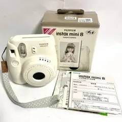 FUJIFILM フジフィルム instax mini 8 チェキ ホワイト