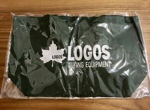 新品未使用未開封　LOGOS ミニトート　33x20cm グリーン　緑　トートバッグ　ロゴス　ランチバッグ