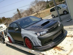 GR# GV# STI GRB GRF GVB GVF VRS-STYLE フロントリップ（カーボン）