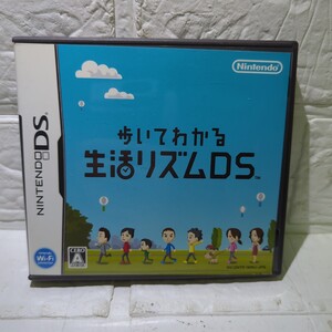 ニンテンドーDSあるいてわかる生活リズムDS取扱説明書付