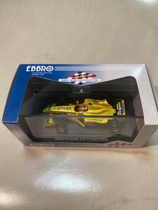  1/43 EBBRO エブロ　フォーミラーニッポンFORMULA NIPPON 黒澤治樹選手　Haruki Kurosawa with NOVA YELLOW 340①