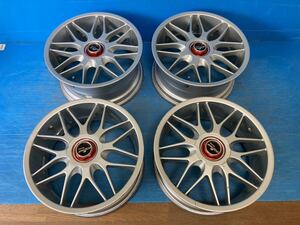 RACING SPARCO クリムソン レーシング スパルコ JAPAN 17インチ 17x7JJ +35 8JJ +32 114.3-4H/5H 114.3/5H 114.3/4H 中古4本 希少