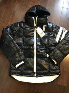 新品 国内正規店購入 レシートあり サイズ1 MONCLER モンクレール AUBIN BLACK ダウン ジャケット