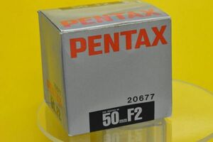 ＃16 ■PENTAX 50ｍｍＦ２　／外箱のみ　＃２０６７７