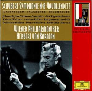 独CD Franz Schubert, Herbert von KarajanKarajan; Wiener Philharmoniker Schubert;Overture 4391042 Deutsche Grammophon /00110