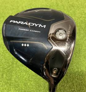 Callaway キャロウェイPARADYM パラダイムドライバー　1w Tour AD M9003 6x フレックスX ゴルフクラブ　ヘッドカバー付き