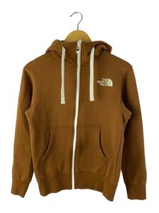 THE NORTH FACE◆REARVIEW FULL ZIP HOODIE/XS/コットン/BRW