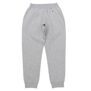 ★チャンピオン Champion 新品 定価10890円 ストレッチ 保温 スウェット ジョガー ロングパンツ 灰 Lサイズ[C3YS201-070-L] 四 弐★QWER