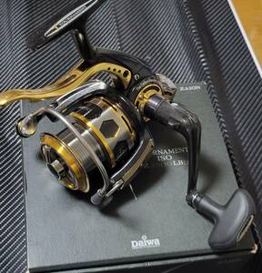 DAIWA　ダイワ　09トーナメントISO Z2500LBD 12ISOZスプールカスタム　中古　美品