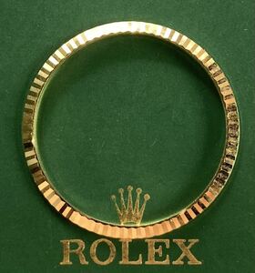 6桁メンズ 純正 YG ベゼル 750 ロレックス 116233 116238 116138 118238 コンビ ROLEX DATEJUST DAY-DATE bezel デイトジャスト デイデイト