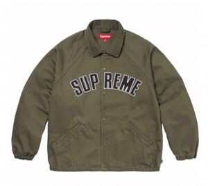 Supreme Arc Denim Coaches Jacket Olive L