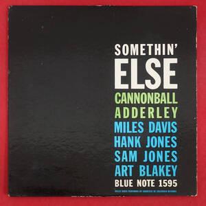 US BLUE NOTE BLP 1595 完全オリジナル Somethin’ Else / Cannonball Adderley 63rd/DG/RVG/EAR/NO R