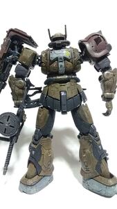  HG 1/144 ザクII F型 ソラリ機 塗装済み完成品 ZAKU 2 F TYPE SOLARI RFV 復讐のレクイエム Netflix