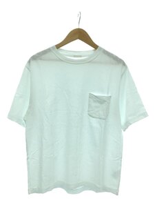 COMOLI◆Tシャツ/1/コットン/WHT/無地/K01-05004/CREW NECK TEE//