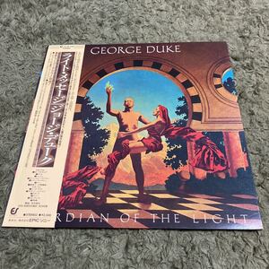 送料込み【帯、ライナー】LP ジョージ・デューク　ライト・メッセージ　GEORGE DUKE GUARDIAN OF THE LIGHT