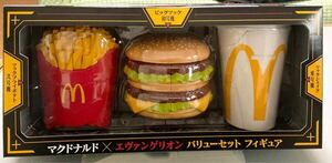 送料込みです/未開封品　マクドナルド× エヴァンゲリオン バリューセット コラボフィギュア1セット