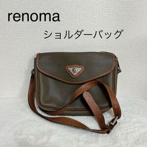 renoma レノマ ショルダーバッグ 斜め掛け グリーン レディース THR-166