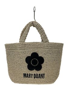 MARY QUANT◆トートバッグ/クロッシェラフィアライクトート