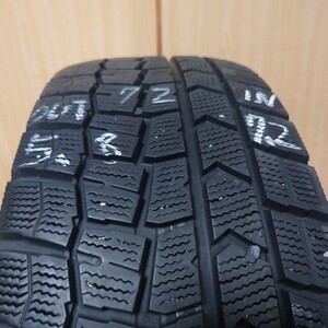 （中古20）ダンロップ WM02 215/60R16 95Q 18年製　IN・OUTあり　DUNLOP　WINTERMAXX02