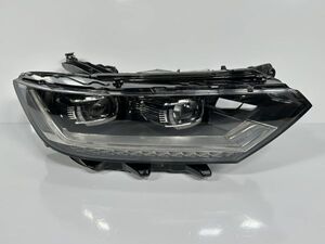 極美品/破損キズなし 3C系 VW パサート 後期 純正 右ヘッドライト 右ライト RH LED 3G2 941 082 G 管理16927h7