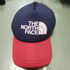 THE NORTH FACE ベースボールキャップ ネイビー レッド