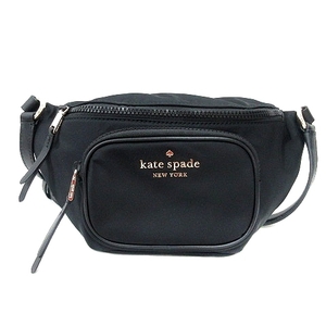 ケイトスペード KATE SPADE ウエストバッグ ボディバッグ ナイロン 黒 ブラック /MN ■GY11 WKRU6591 レディース