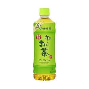 伊藤園 お～いお茶 緑茶 ペットボトル ６００mlｘ２４本セット 4901085003800/送料無料 代引き不可品