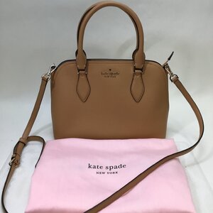 【状態良好/現状品/CH】- kate spade ケイトスペード 2WAY ハンド ショルダー バッグ ブラウン系 斜め掛け レディース バッグ　MZ0121