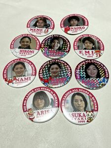 ボートレース レディース 缶バッジ 缶バッチ 競艇 グッズ 女子 ボートレーサー キラキラあり 琵琶湖 びわこ 8th