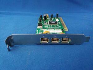 I-O DATA 1394-PCI3/DV6 IEEE139ボード 4ポート ジャンク