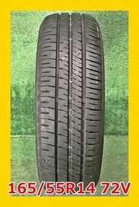 ★2023年製 165/55R14 72V ダンロップ ENASAVE EC204 中古 夏タイヤ 1本 14インチ★