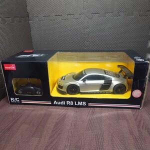 【中古】RASTAR　ラスター　R/C Audi R8 LMS　1:18　アウディ　ラジコン　トップエース　動作品　【管理No.2391】