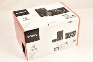 SONY α6000 アルファ6000 Double Zoom Lens Kit 空箱 送料無料 EF-TN-YO1205