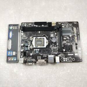 【中古パーツ】BIOS確認のみ、GIGABYTE GA-H81M-D3V-JP マザーボード　LGA1150 ■MB1239