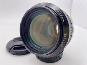 [動作品・光学実用品] ミノルタ Minolta New MC Rokkor PF 85mm F1.7 Portrait MF Lens レンズ