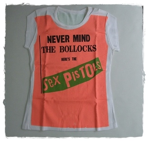 当時物 SEX PISTOLS セックスピストルズ 『 NEVER MIND THE BOLLOCKS 』US盤 プロモ用 非売品 Tシャツ ビンテージ 古着 Fun-Tees 米国製