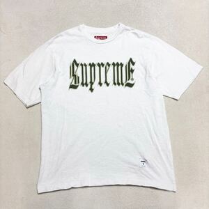 美品 Supreme Old English s/s Top Tシャツ