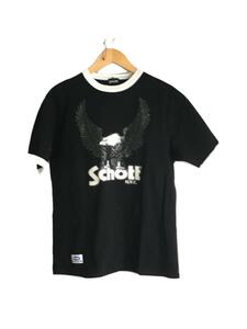 Schott◆Tシャツ/M/コットン/BLK/782-3134063//