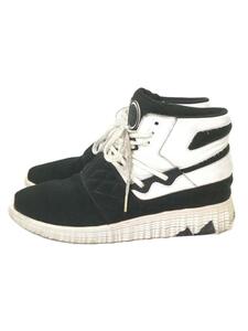 SUPRA◆Jagati Black/White Athletic Hi/ハイカットスニーカー/US10/WHT/05665-169