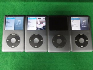 ユ■IP588　♪Apple iPod classic 160GB 4台セット Model No:A1238 ジャンク