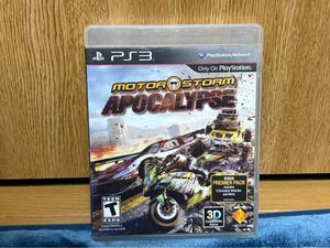 【中古】PS3 モーターストーム アポカリプス MOTORSTORM APOCALYPSE 絶版 希少 プレイステーション3 ゲーム 【札TB02】