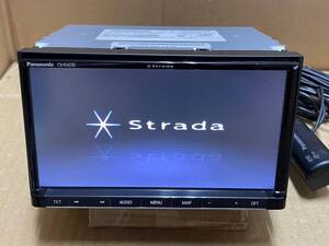 ストラーダ CN-RA03D 音の匠 スライドタッチ 地デジ フルセグ CD DVD SD Bluetooth DSRC 連携ETC 動作ok 新品プリントアンテナ付き